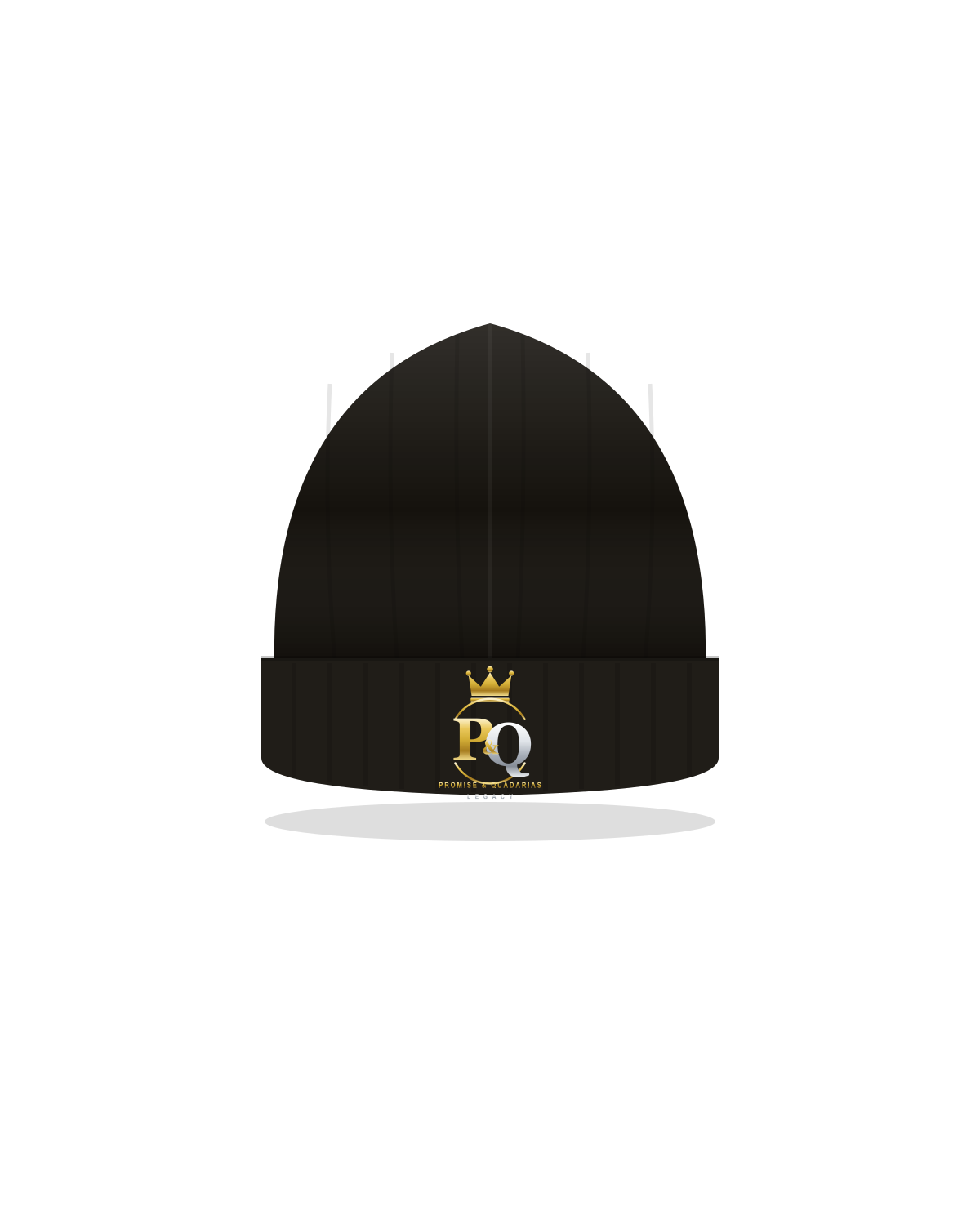 Founder's Gold Beanie mockup